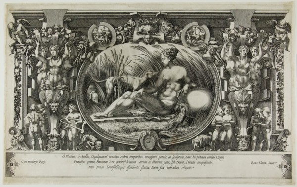 The Nymph of Fontainebleau, 1554. Creator: Pierre Milan.