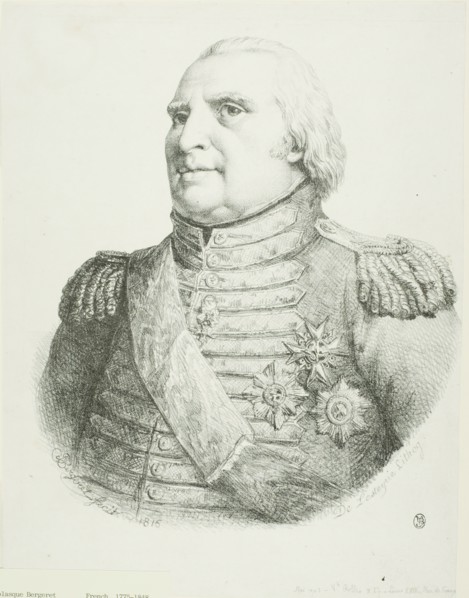 Portrait of Louis XVIII, 1816. Creator: Pierre Nolasque Bergeret.
