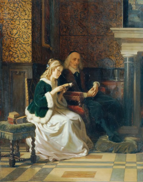Lecturer, 1864. Creator: Carl Riedel.