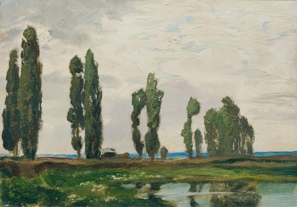Táborsko (from the folder "16 views of Czech landscapes‘Ceská krajina’"), 1902. Creator: Ferdinand Engelmuller.