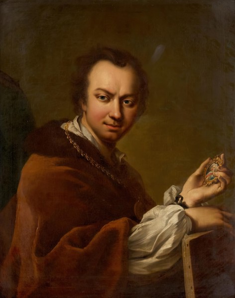 Self-portrait, 1731/1735 . Creator: Martin van Meytens.