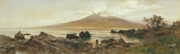 Vesuvius, 1881. Creator: Eduard Peithner von Lichtenfels.