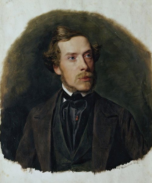 Gustav Barth, choirmaster of the Vienna Men's Choir, 1843. Creator: Ferdinand Georg Waldmuller.