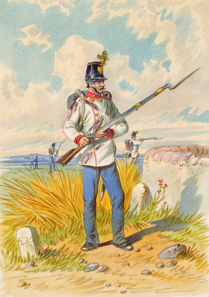 soldier, undated. Creator: Franz Gerasch.