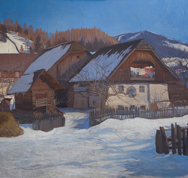 Farmhouse, 1914. Creator: Friedrich Beck.
