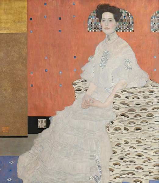Fritza Riedler, 1906. Creator: Gustav Klimt.