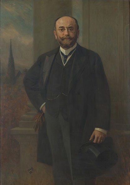 The Mayor of Vienna Dr. Richard Weiskirchner, 1910. Creator: Hans Temple.