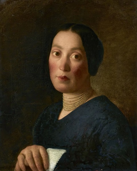 Elisabeth Musch at the age of 24, 1848. Creator: Michael Neder.