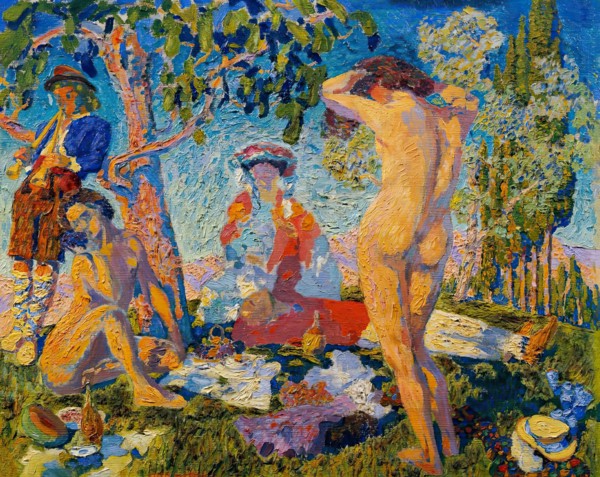 Picnic, 1906. Creator: Otto Hettner.