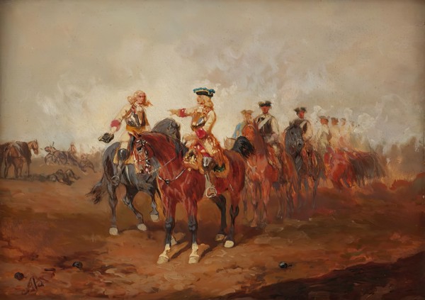 After the battle, 1870/1880. Creator: Alexander Bensa.