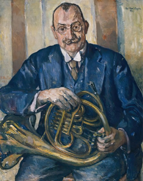 Prof. Karl Stiegler, 1932. Creator: Broncia Koller.