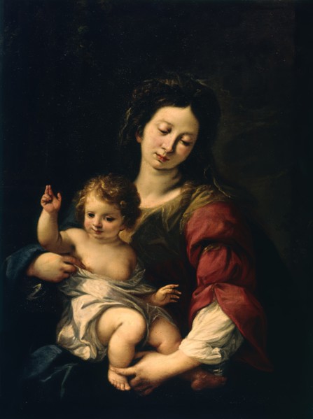 Madonna and Child, c1620-1662. Creator: Carlo Francesco Nuvolone.