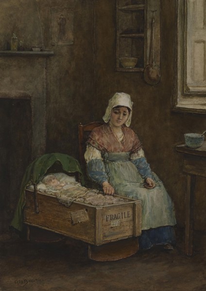Brittany Interior, 1834-1905. Creator: George Henry Boughton.