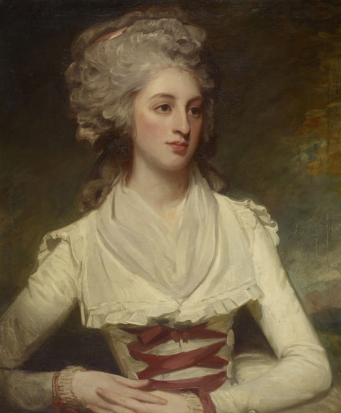 Portrait of Miss Matilda Lockwood, 1784-1786. Creator: George Romney.