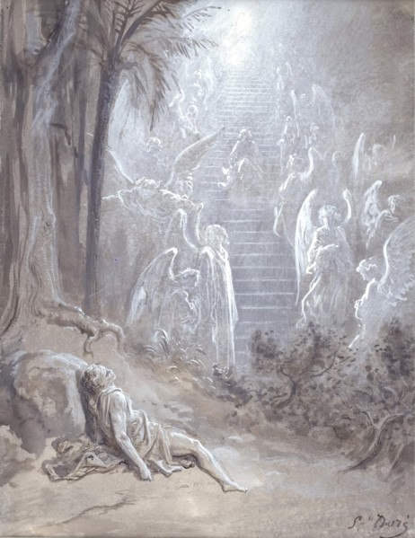 Study for "Jacob's Dream", 1865. Creator: Gustave Doré.