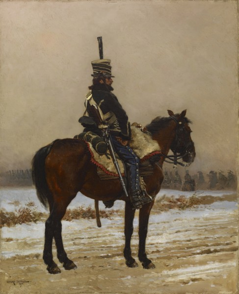 The Picket, 1875. Creator: Jean Baptiste Edouard Detaille.