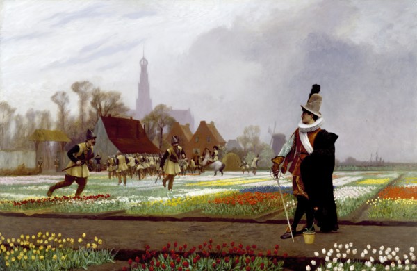The Tulip Folly, 1882. Creator: Jean-Leon Gerome.