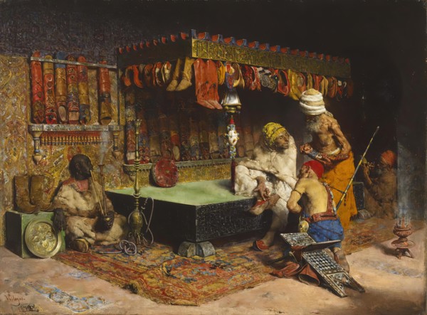 The Slipper Merchant, 1872. Creator: José Villegas Cordero.