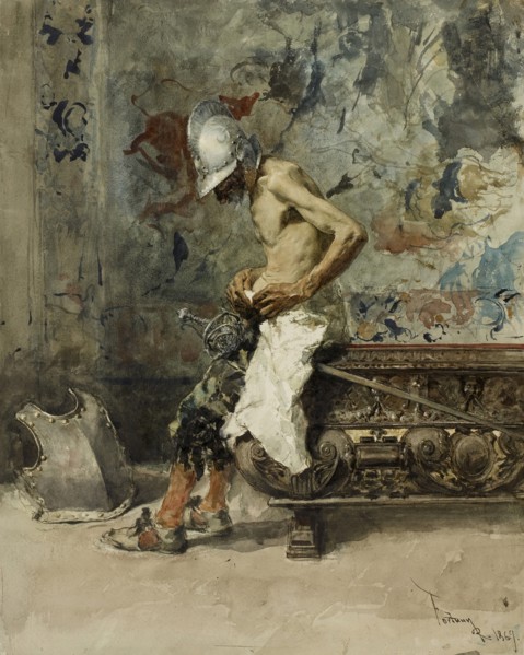 Don Quixote, 1869. Creator: Mariano Jose Maria Bernardo Fortuny y Carbo.