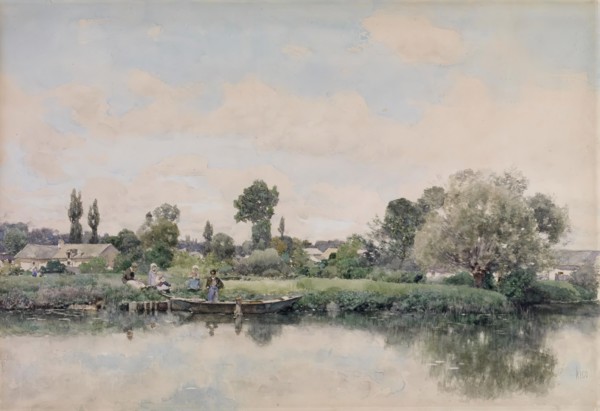 Fisherman, Seville, 1867-1868. Creator: Martín Rico y Ortega.