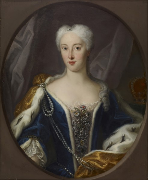 Portrait of Maria Clementina Sobieska, c1719. Creator: Unknown.