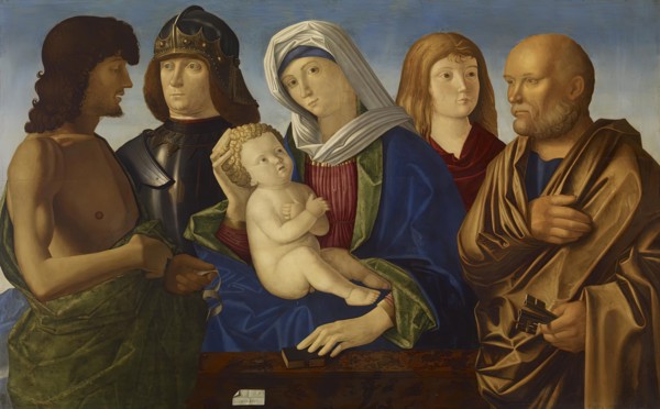 Madonna and Child with Four Saints, c1500. Creator: Vincenzo Di Biagio Catena.