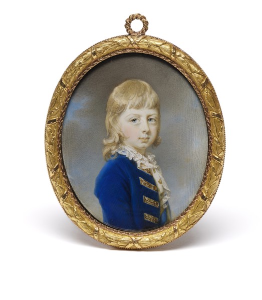 Portrait of Frederick, Prince-Bishop of Osnabruck, afterwards Duke of York, c1773. Creator: Jeremiah Meyer.