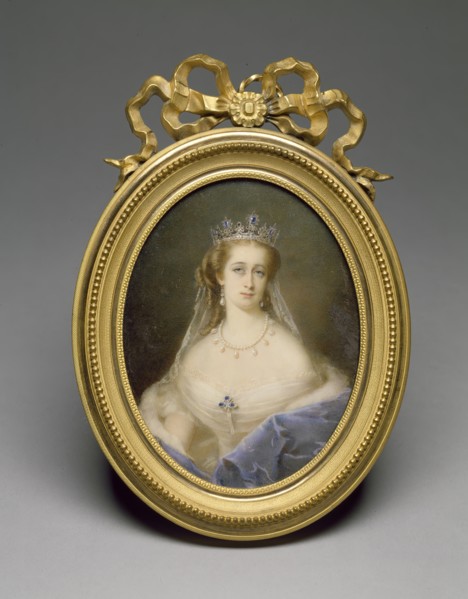 Empress Eugenie, c1860-1865. Creator: Pierre Paul Emmanuel de Pommayrac.