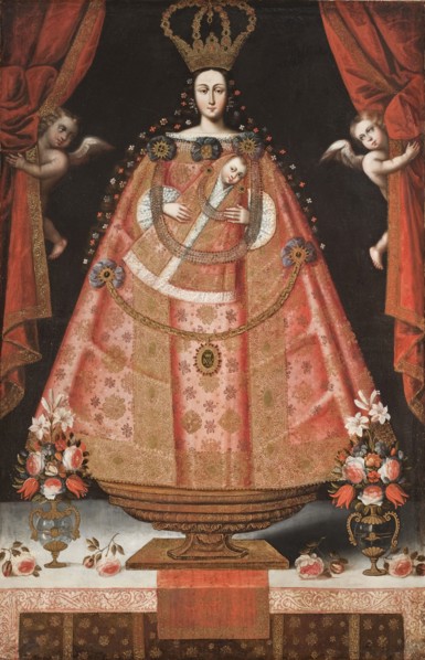 Virgin of Belén (Virgen de Belén) (image 1 of 11), between c1700 and c1720. Creator: Cusco School.