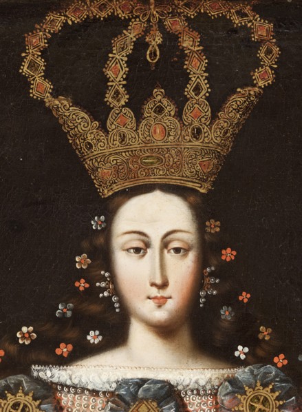 Virgin of Belén (Virgen de Belén) (image 2 of 11), between c1700 and c1720. Creator: Cusco School.