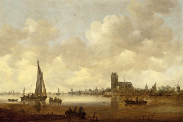 View of Dordrecht, 1645. Creator: Jan van Goyen.