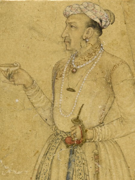 Emperor Jahangir (image 2 of 2), between 1620 and 1625. Creators: Manohar, Abu al-Hasan.