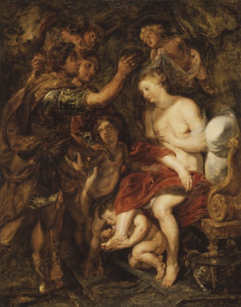 The Crowning of Roxana, 17th century. Creator: Peter Paul Rubens.