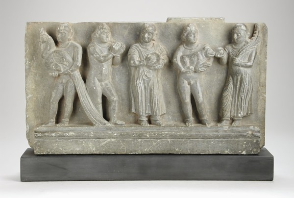 Stair-Riser Relief with Offering Scene, 2nd-3rd century. Creator: Unknown.