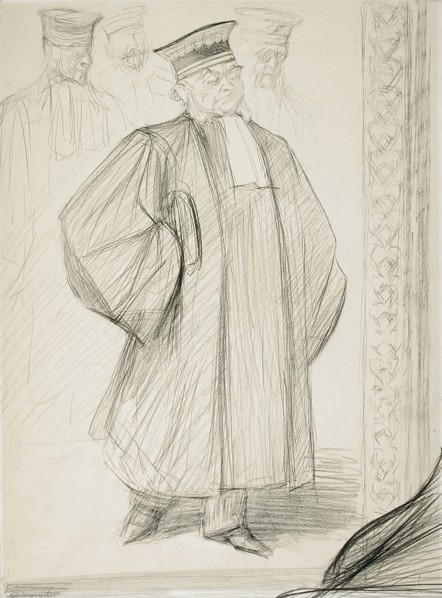 Le Premier Président, Perivier, 1898. Creator: Paul Charles Renouard.
