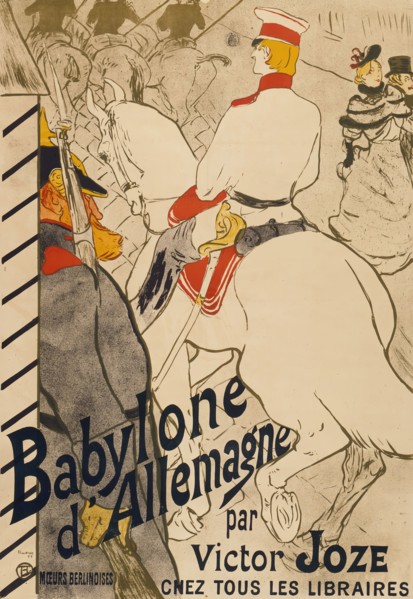 Babylone d'Allemagne, 1894. Creator: Henri de Toulouse-Lautrec.
