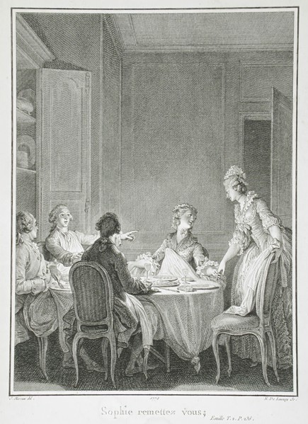 Sophie remettez-vous, 1779. Creator: Nicolas de Launay.