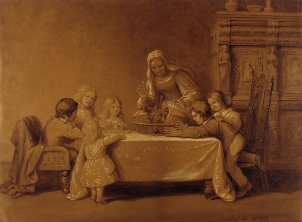 Family Group, 1863. Creator: Robert Walter Weir.