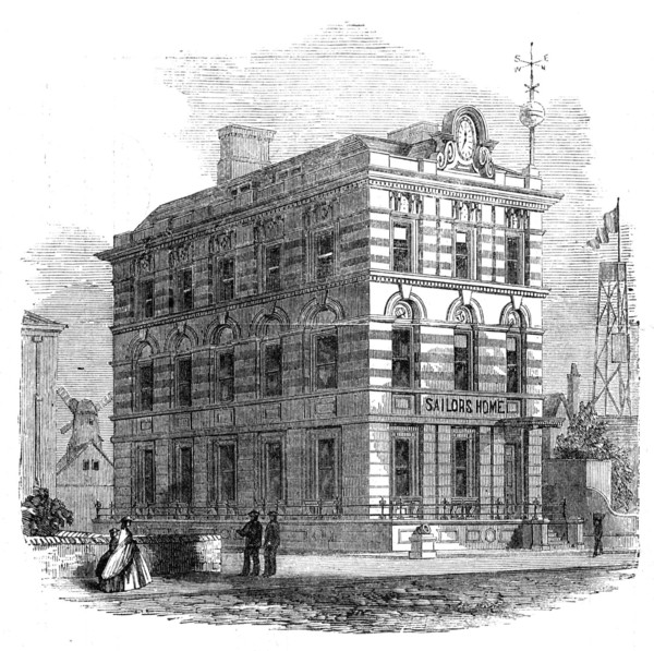 The Sailors' Home at Great Yarmouth, 1861. Creator: Unknown.