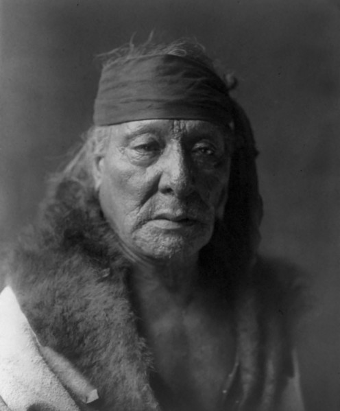 Bear's Teeth-Arikara, c1908. Creator: Edward Sheriff Curtis.