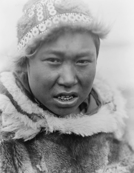 Hooper Bay youth, c1929. Creator: Edward Sheriff Curtis.