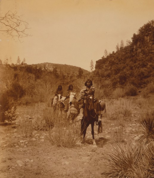 Apache land, c1903. Creator: Edward Sheriff Curtis.