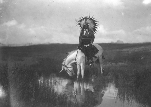 The Valley of the Rosebud, c1905. Creator: Edward Sheriff Curtis.