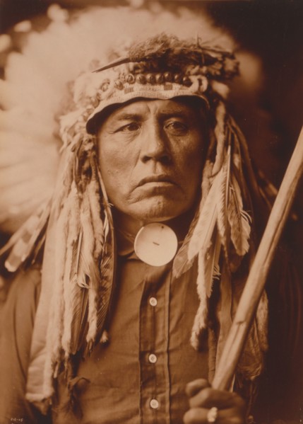 Curley-Apsaroke, c1905. Creator: Edward Sheriff Curtis.