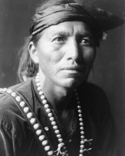 The White Singer, c1906. Creator: Edward Sheriff Curtis.