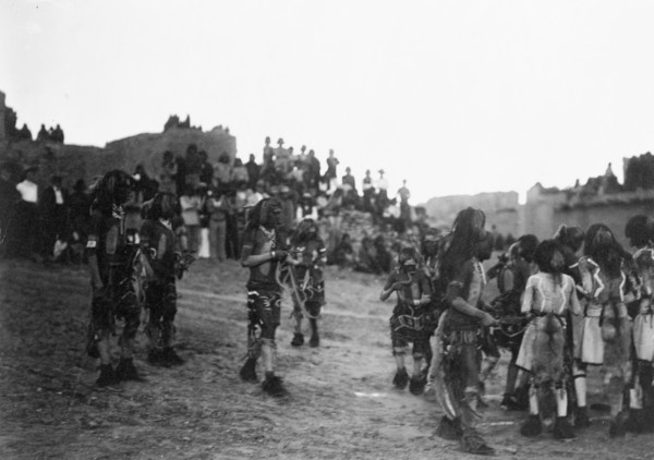 Oraibi snake dance, 1904, c1905. Creator: Edward Sheriff Curtis.