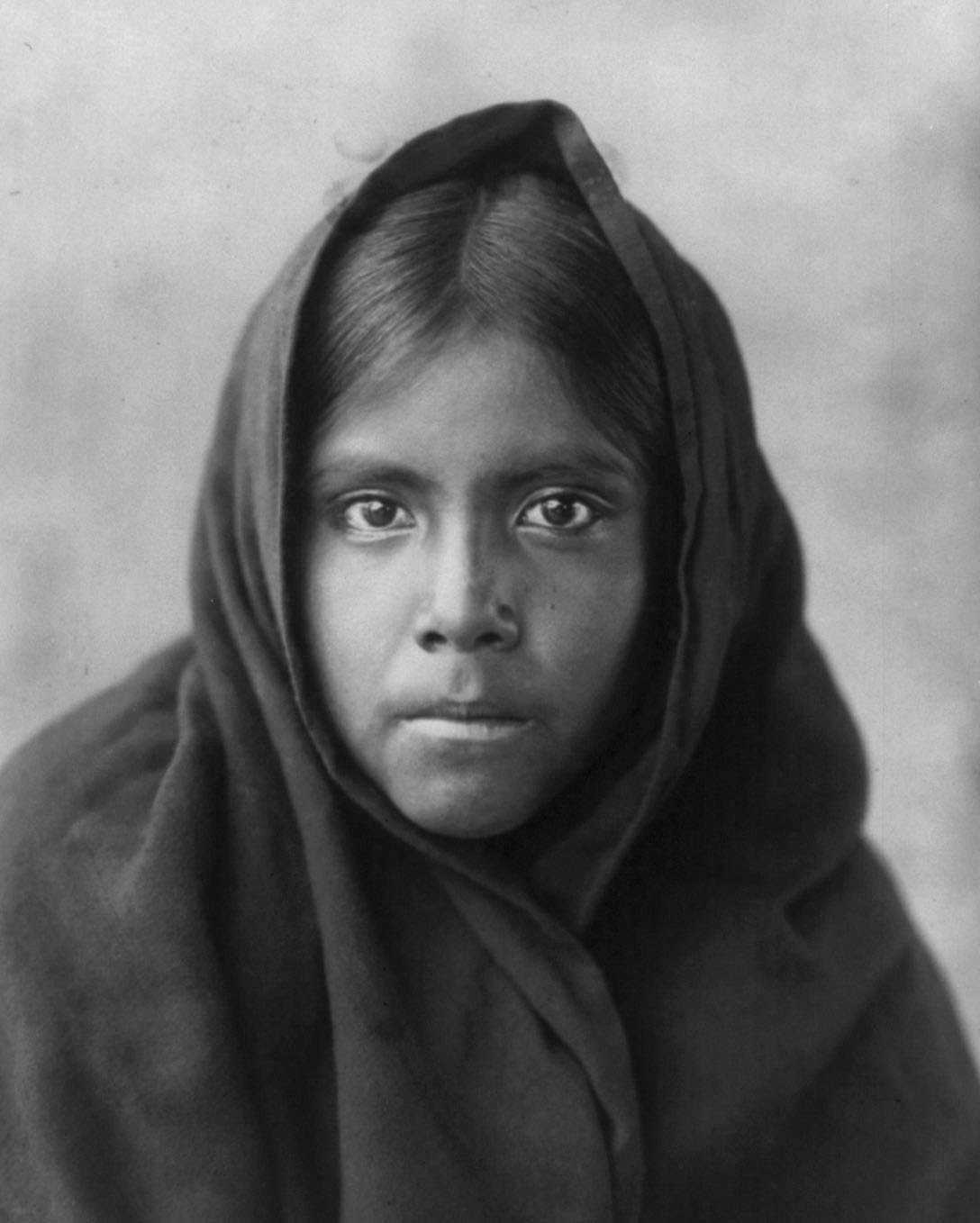 Qahatika girl, c1907. Creator: Edward Sheriff Curtis.