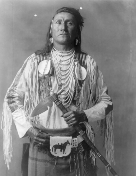 Holds The Enemy, c1908. Creator: Edward Sheriff Curtis.