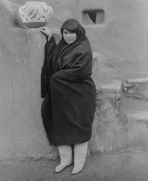 A Zuni belle, c1903. Creator: Edward Sheriff Curtis.