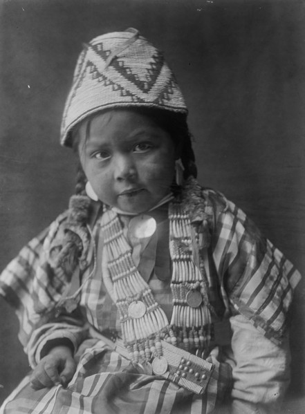 Wishham child, c1910. Creator: Edward Sheriff Curtis.